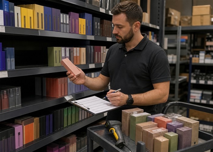 Disposable Vape Recall Traceability Drill for Wholesale Inventory storage and inventory review scene